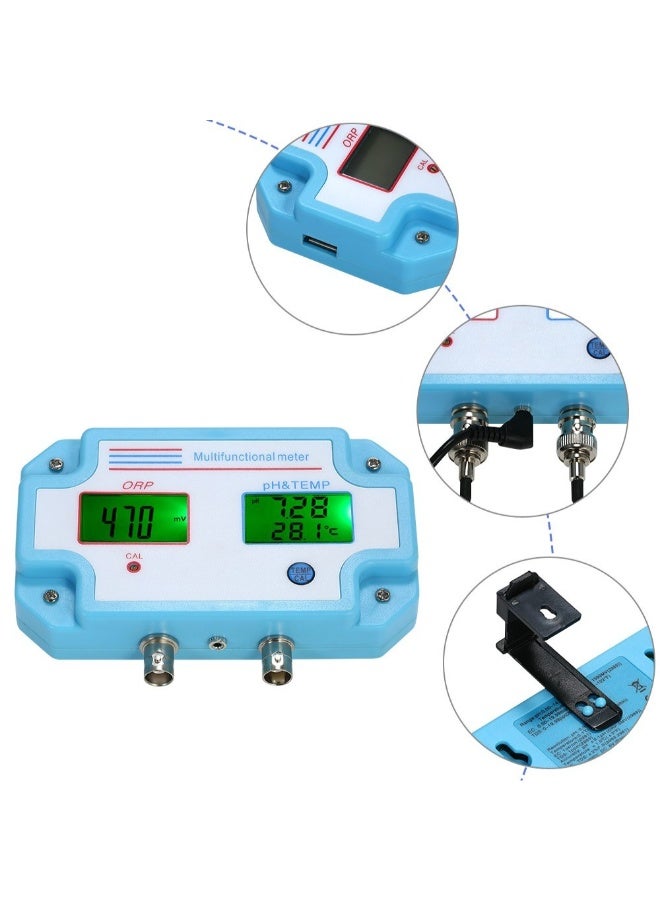 Professional LCD Water Quality Tester Blue/White/Black 5.1 x 3 x 1inch - Image 4