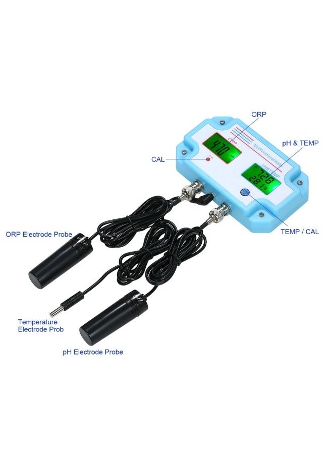 Professional LCD Water Quality Tester Blue/White/Black 5.1 x 3 x 1inch - Image 3
