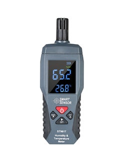 Generic Smart Sensor Humidity And Temperature Meter Grey 15 x 5 x 2.3cm  - Image 1