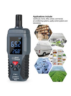 Generic Smart Sensor Humidity And Temperature Meter Grey 15 x 5 x 2.3cm  - Image 3
