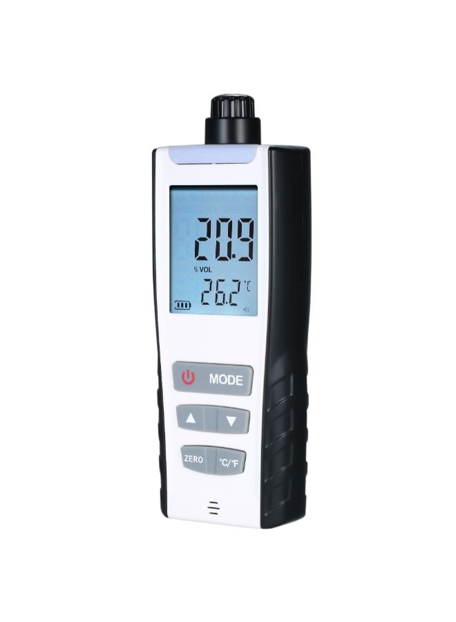High Precision Oxygen Meter Vibration Alarm White/Black 180 x 70 x 30mm - Image 2