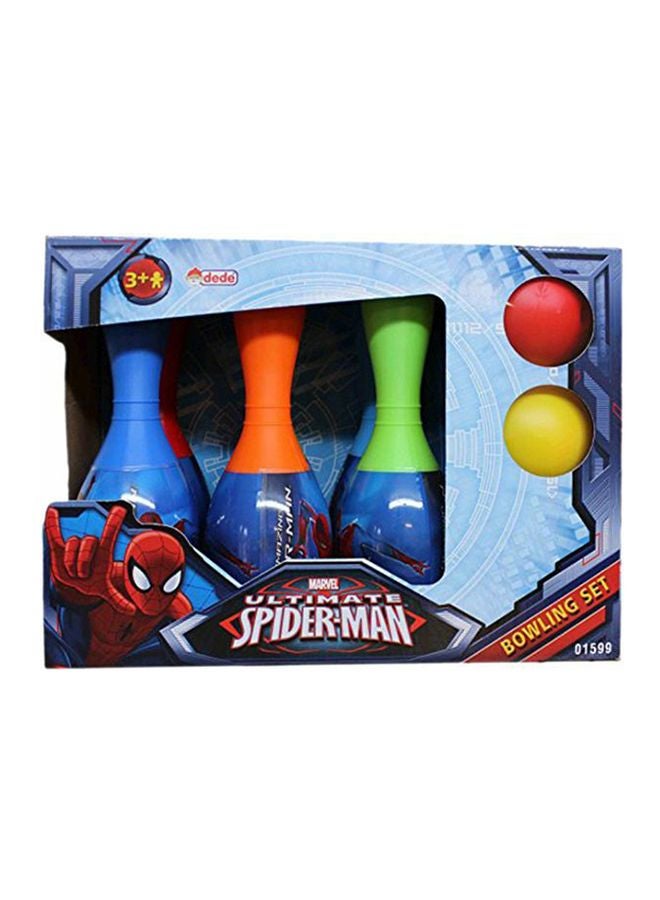 dede 8-Piece Spider Man Bowling Set 01599 