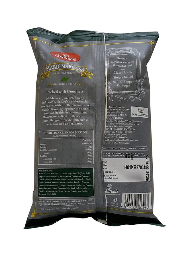 Haldiram's Classic Pudina Roasted Foxnuts 30grams - Image 2