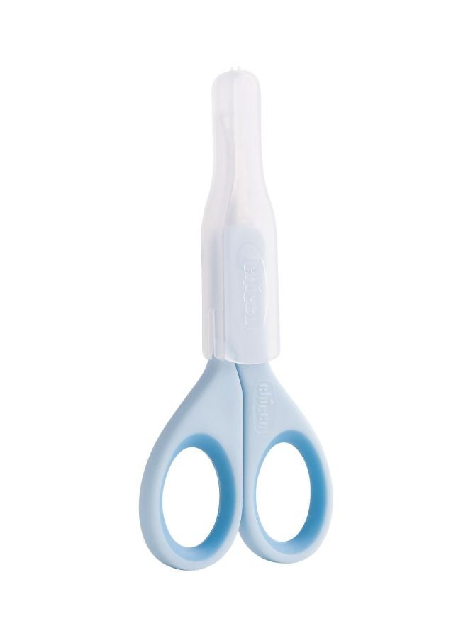 Chicco Forbicine Baby Nail Scissors, Sky Blue  - Image 1