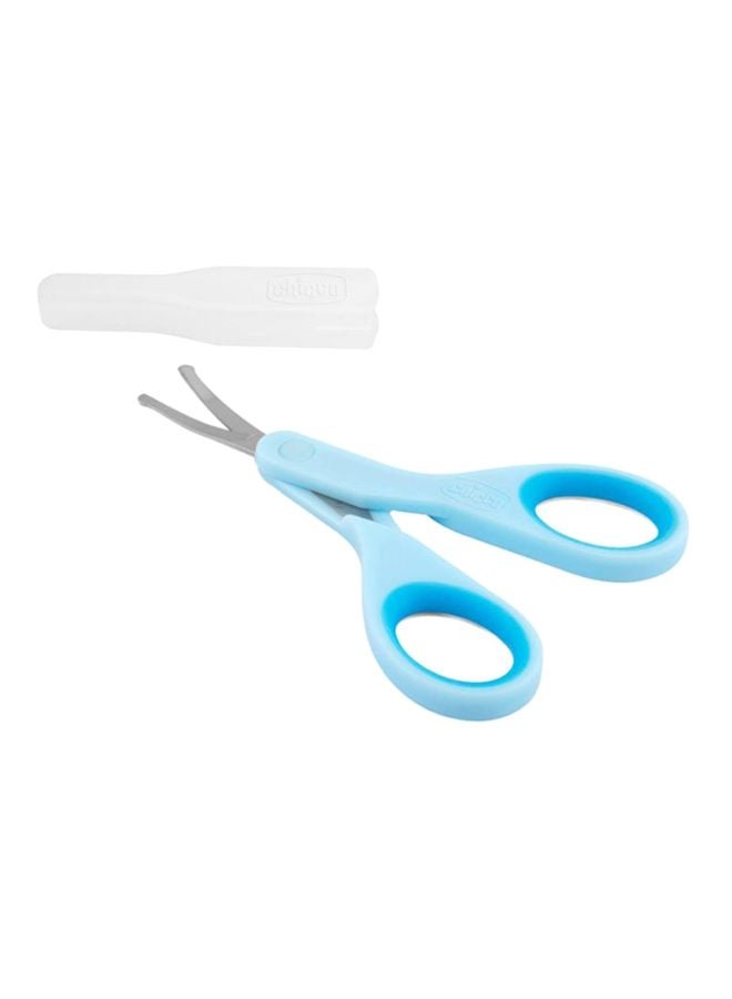 Chicco Forbicine Baby Nail Scissors, Sky Blue  - Image 2