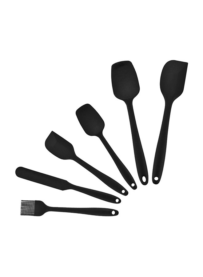 طقم أدوات خبز مكون من 6 قطع متعدد الألوان 28سم