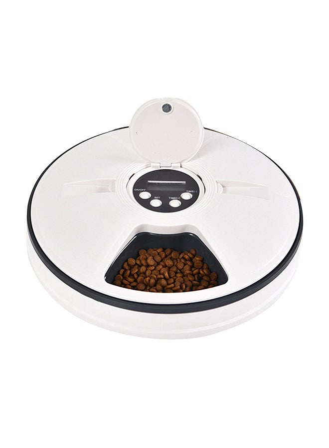 Automatic Pet Feeder Bowl Grey 32.5cm
