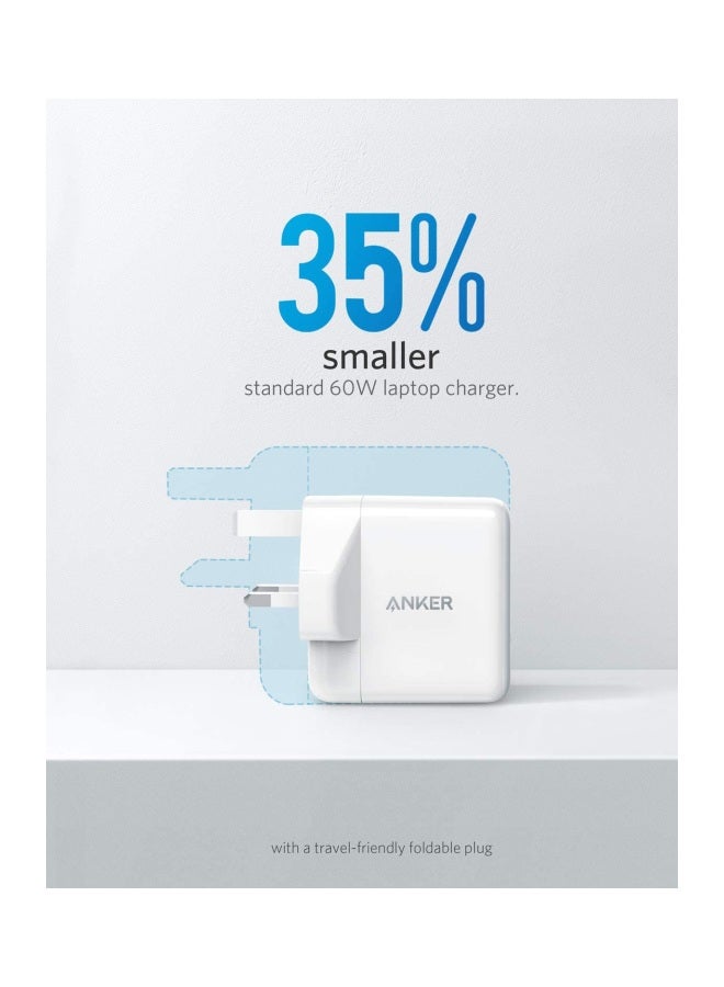 Anker - PowerPort Atom PD 2 Adapter White - Image 1