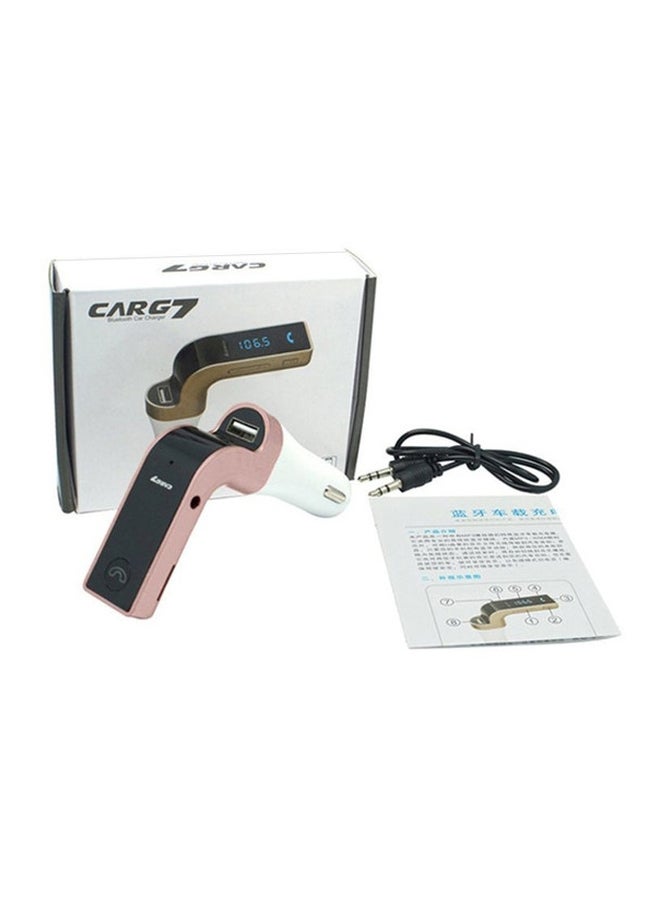 ليشب شاحن سيارة كار جي 7 يدعم خاصية البلوتوث