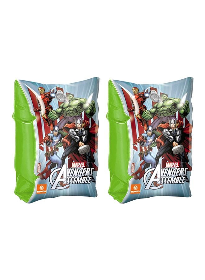 MONDO 2-Piece Inflatable Avengers Arm Band 25x15x5cm  - Image 1