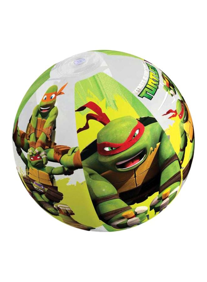 MONDO Ninja Turtles Printed Beach Ball 50cm  - Image 1