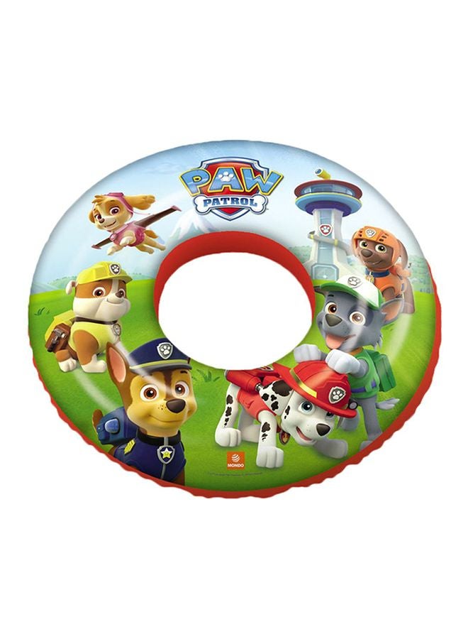 MONDO Paw Patrol Swim Ring Float 12.5x3x19cm  - Image 1