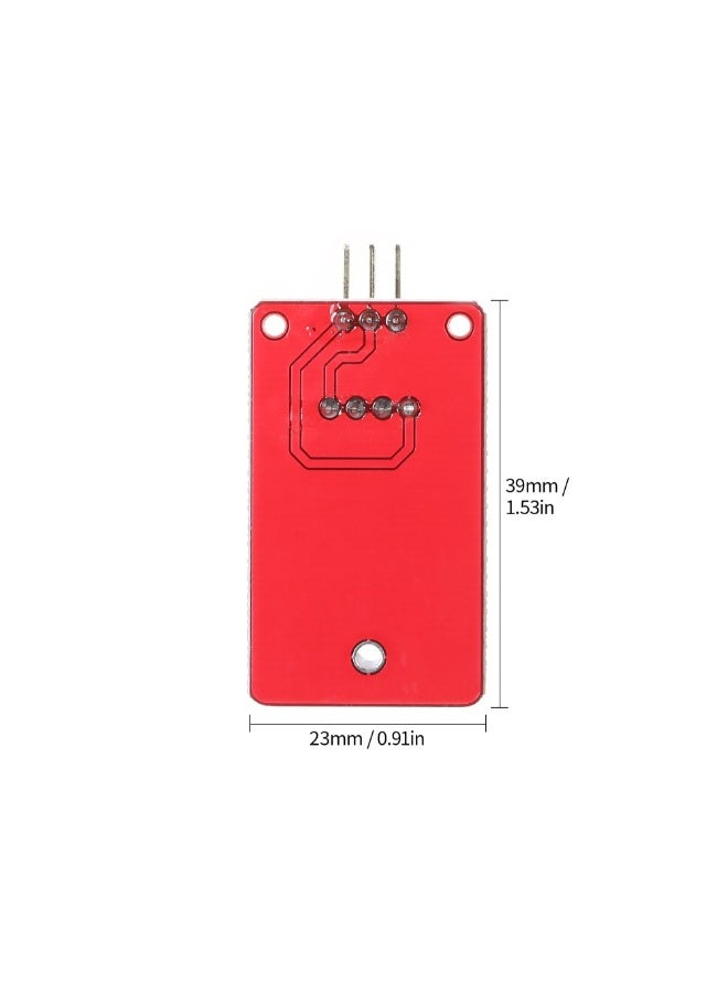 High Precision Digital Temperature Humidity Sensor Red/White 3.7 x 2.1cm  - Image 3