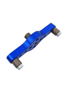 Generic Aluminum Alloy Woodworking Straight Hole Self Centering Drill Guide Blue 14 x 3 x 5cm  - Image 5