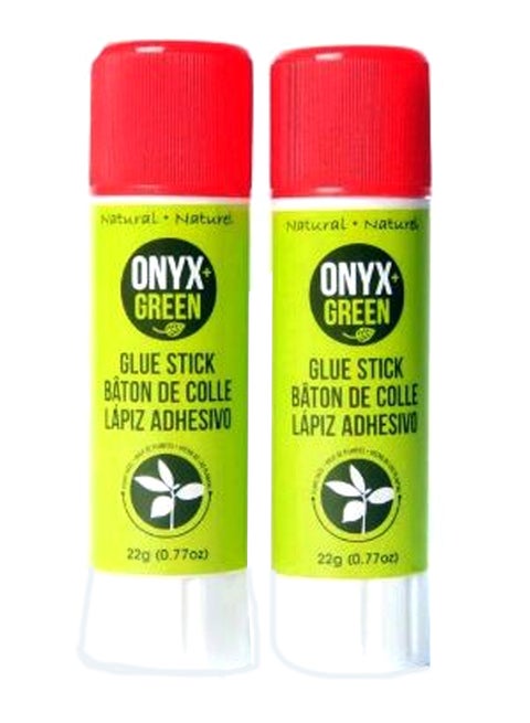 2-Piece Plant Based Glue Stick Set Multicolour