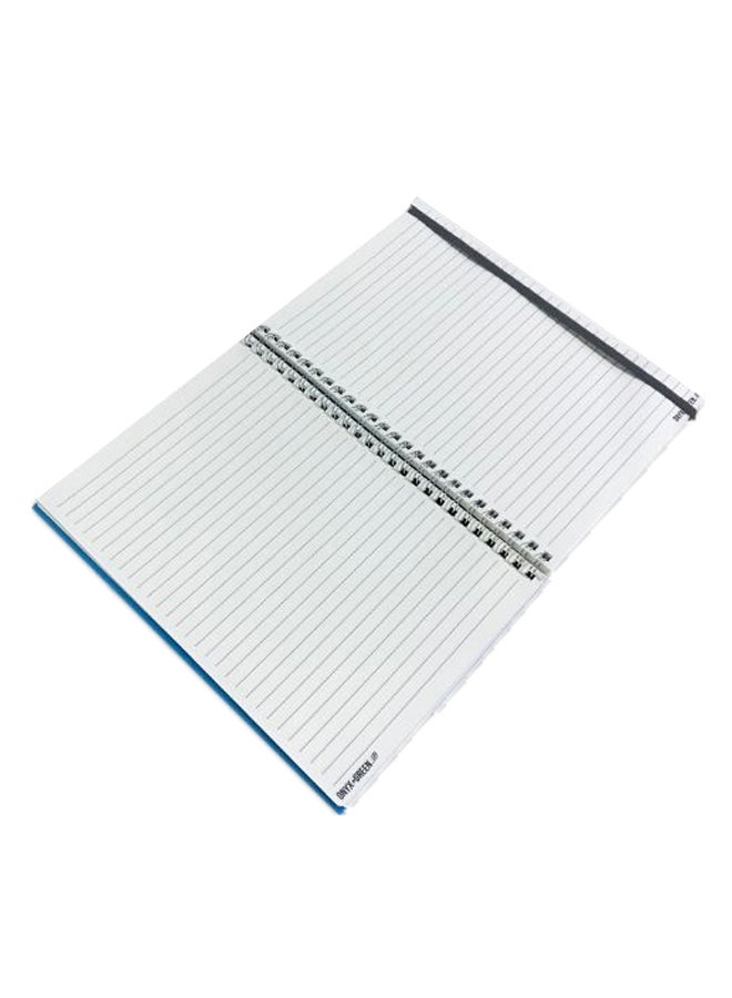 Onyx & Green Storm Writer Spiral Notebook, 120 Pages Blue - Image 2