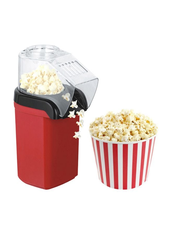 Small Hot Air Popcorn Popper Maker H31933US Red/Black/Clear  - Image 3