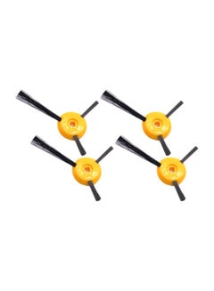 Generic 4-Piece Replacement Side Brush For Shark Vacuum Cleaner H24301-10 Yellow/Black  - Image 1