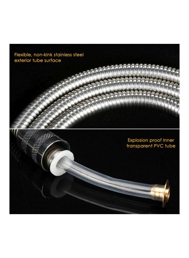 Flexible Shower Hose Tube H22522-2 Silver - Image 5