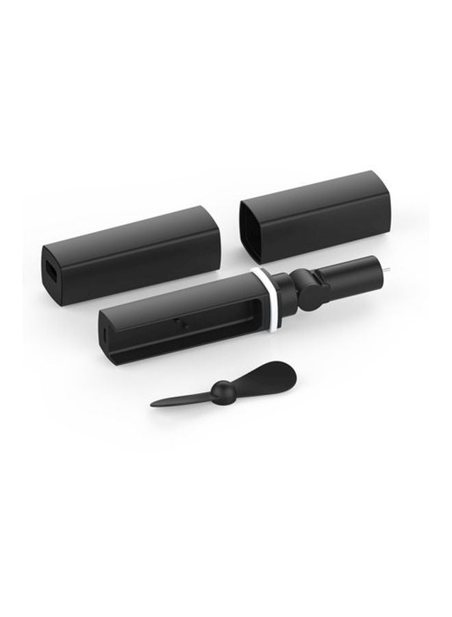 ماركة غير محددة مروحة جيب صغيرة بمنفذ USB أسود  - Image 3