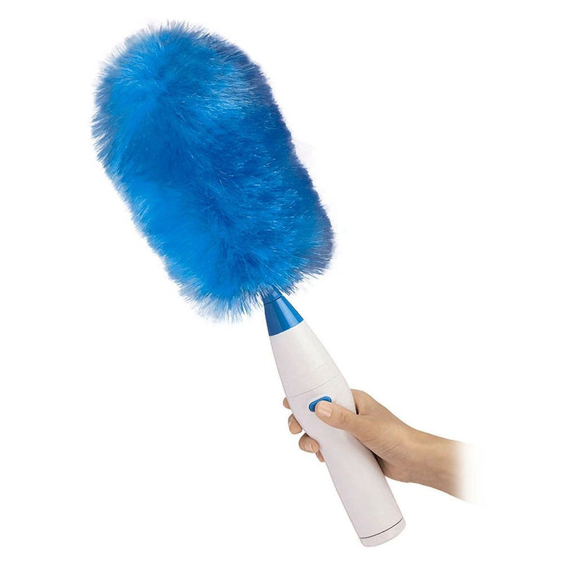 Cleaning Motorised Duster Blue/White - Image 2