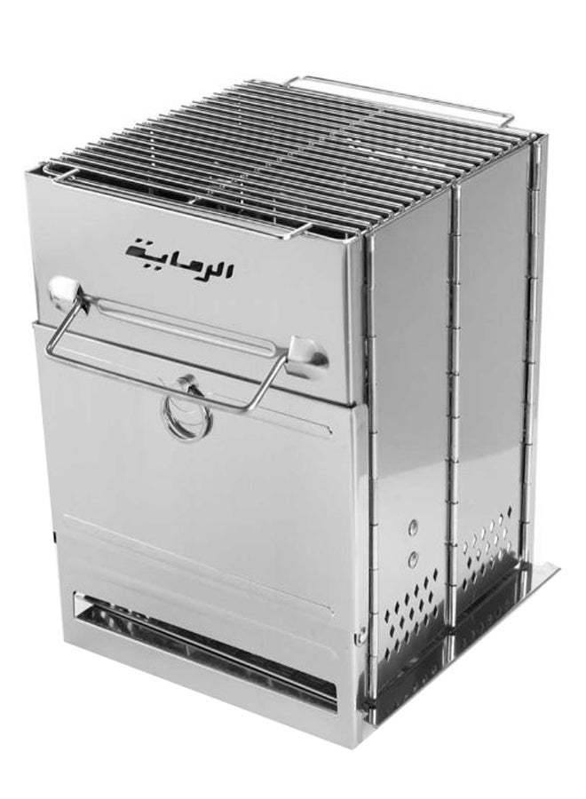 AL RIMAYA BBQ Grill Box Silver 23 x 29centimeter  - Image 2