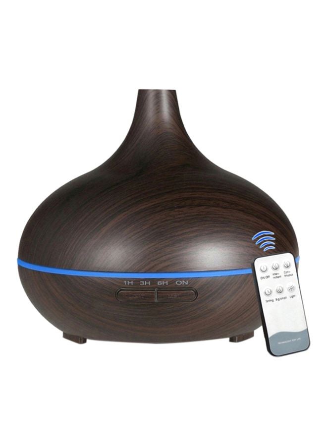 Portable Aromatherapy Mist Humidifier 11W H28889D-US Dark Brown - Image 1