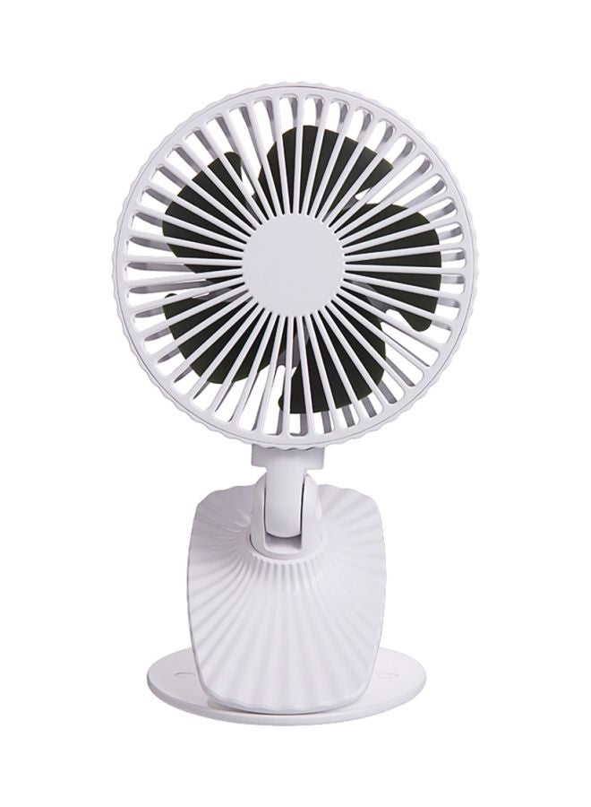 مروحة مكتب بمشبك 2 في 1 بقوة 9 وات H32237W أبيض - Image 1