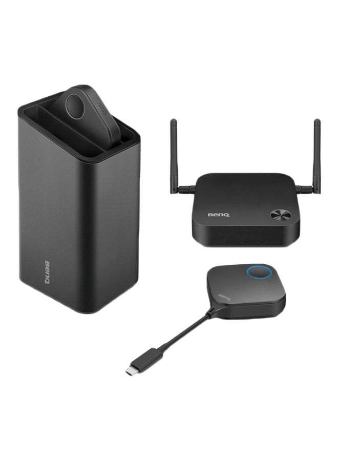 BenQ - 4-Piece InstaShow Wireless Presentation Set WDC10 Black - Image 1