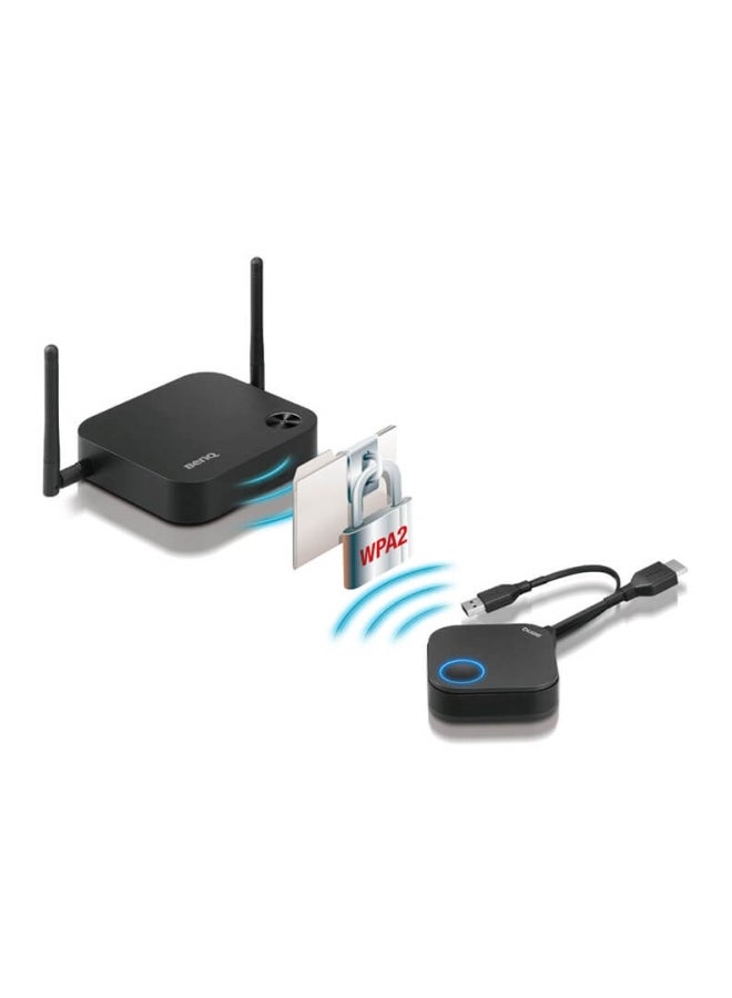 BenQ - 4-Piece InstaShow Wireless Presentation Set WDC10 Black - Image 1