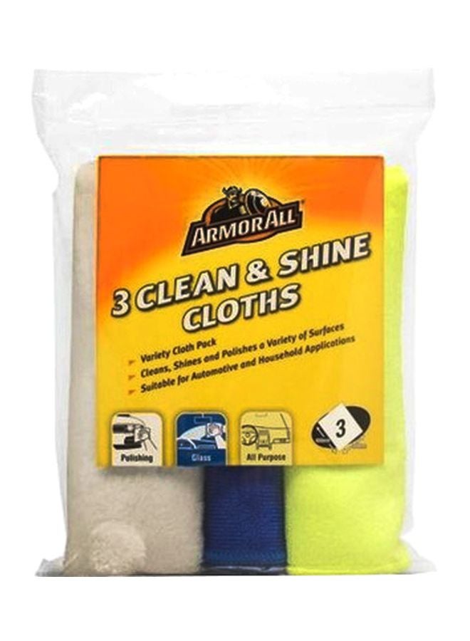 Pack Of 3 Clean And Shine Cloth