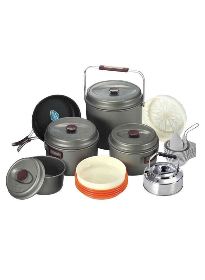 KOVEA 24-Piece Hard 10 Anodizing Coating Camping Cooking Set - Image 1
