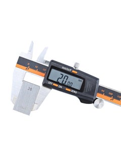 Generic Stainless Steel Electronic Digital Vernier Caliper With Fraction Display Black  - Image 2