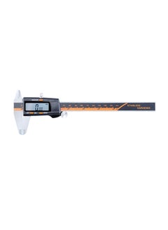Generic Stainless Steel Electronic Digital Vernier Caliper With Fraction Display Black  - Image 1