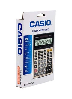 CASIO 12-Digit Basic Calculator Beige/Black/Clear  - Image 2