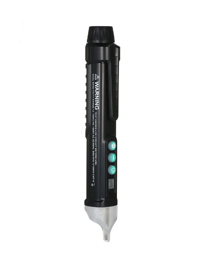 FUYI Portable Non-Contact AC Voltage Tester Pen Black 6.3 x 0.9inch  - Image 2