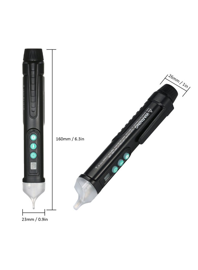 FUYI Portable Non-Contact AC Voltage Tester Pen Black 6.3 x 0.9inch  - Image 4