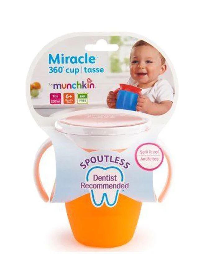 Munchkin Miracle 360 Spoutless Sippy Cup, 6 Months +