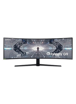 LC49G95TSSMXUE 49 inch VA QLED DQHD Gaming Monitor With 240Hz, Nvidia G-Sync and DisplayPort HDMI VGA Black - v1593013516/N38761165A_1