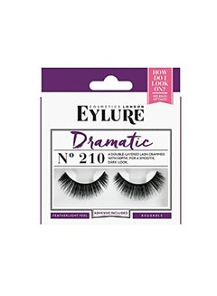 EYLURE Natural False Eyelashes  210 Black 