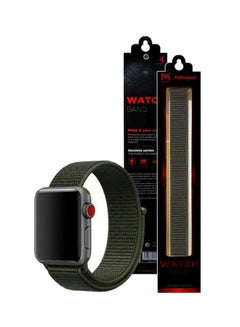 MARGOUN Apple Watch 42mm/44mm/45mm Nylon Sport Loop Band Hazel  - Image 2