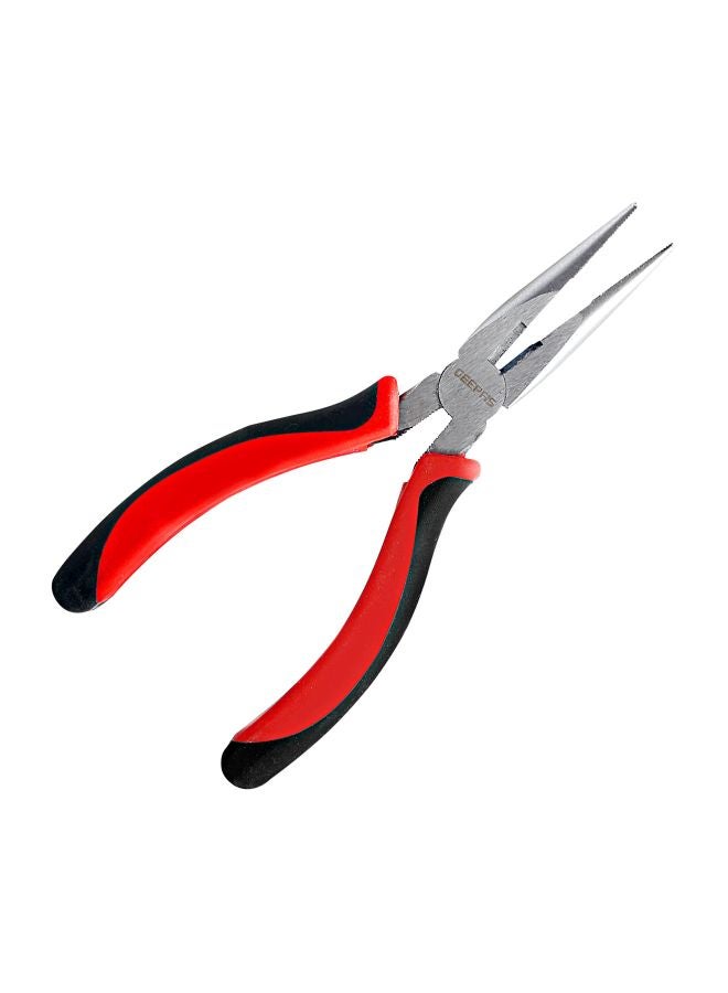 GEEPAS Nose Plier Black/Red/Silver 6inch - Image 2