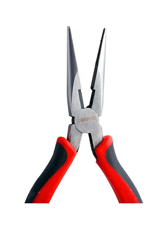 GEEPAS Nose Plier Black/Red/Silver 6inch - Image 3