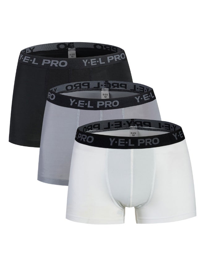 Generic 3-Piece Sports Breathable Boxer Set L  - Image 1