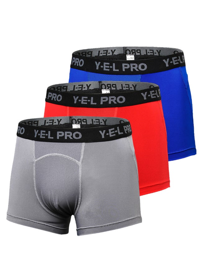 Generic 3-Piece Sports Breathable Boxer Set 2XL  - Image 2
