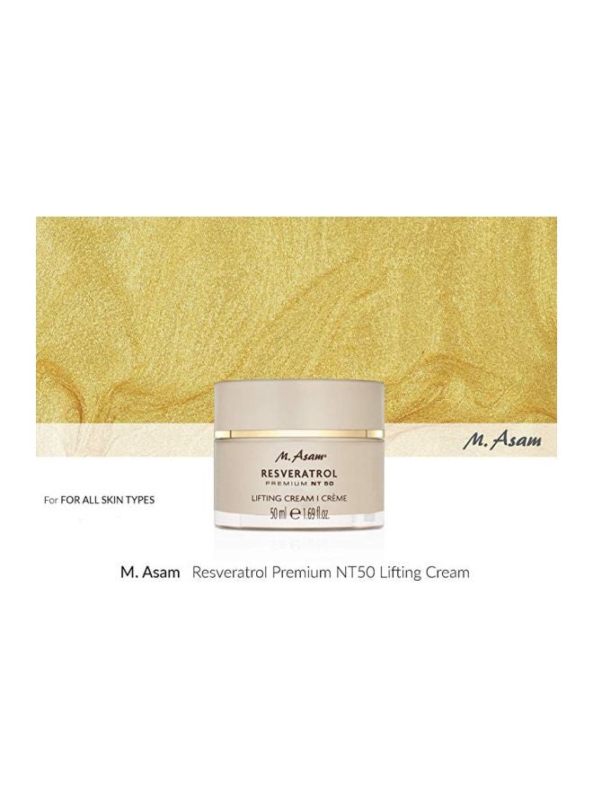M.Asam - Resveratrol Premium NT50 Lifting Face Cream 50ml - Image 1