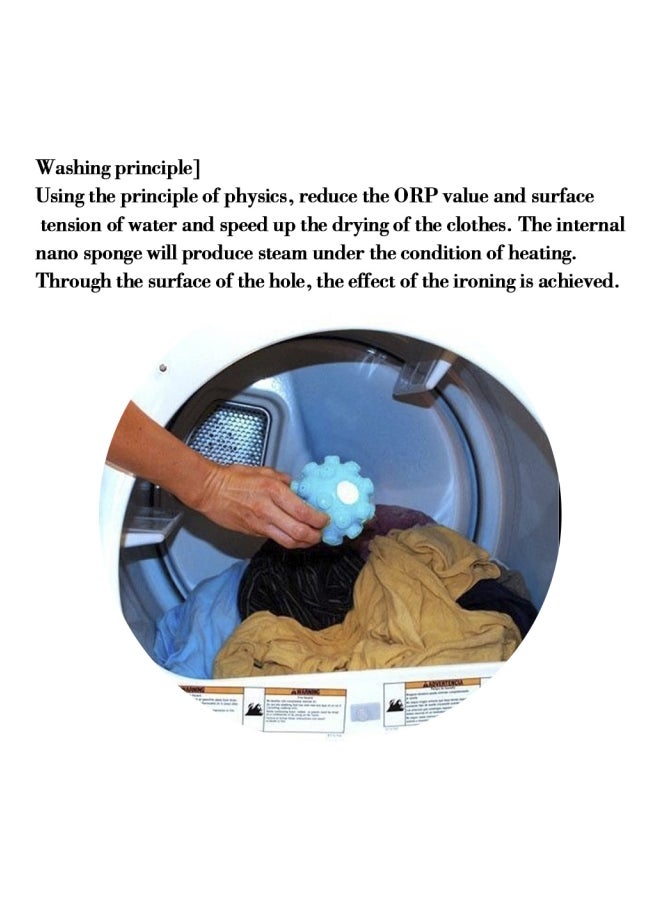 Generic Reusable Dryer Ball Blue 0.1x0.1x0.1meter  - Image 2