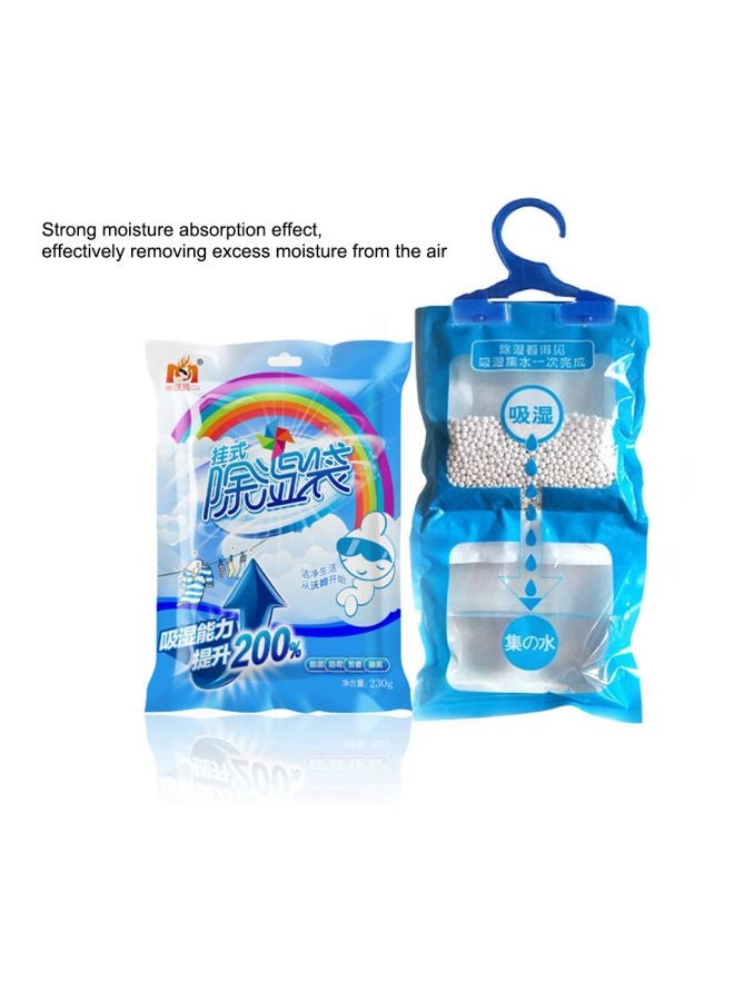 Moisture-Proof Hanging Deodorizing And Dehumidifier Bag Blue/White 290x160mm - Image 5