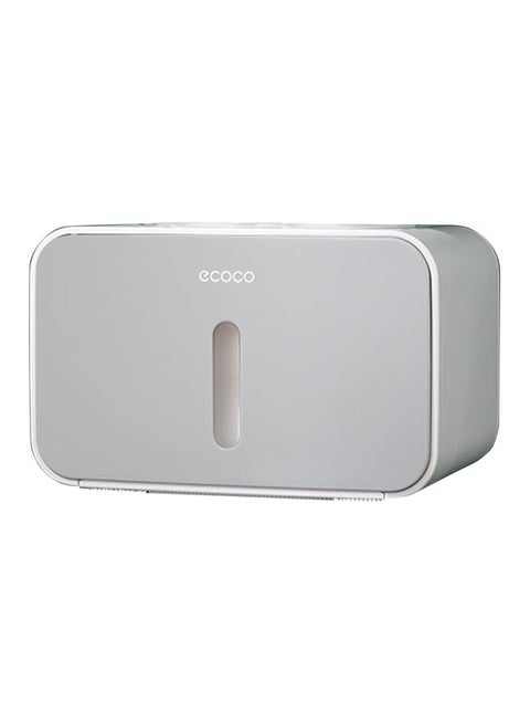 Wall Mounted Tissue Paper Dispensing Box Grey 21x13.5x13.5cm