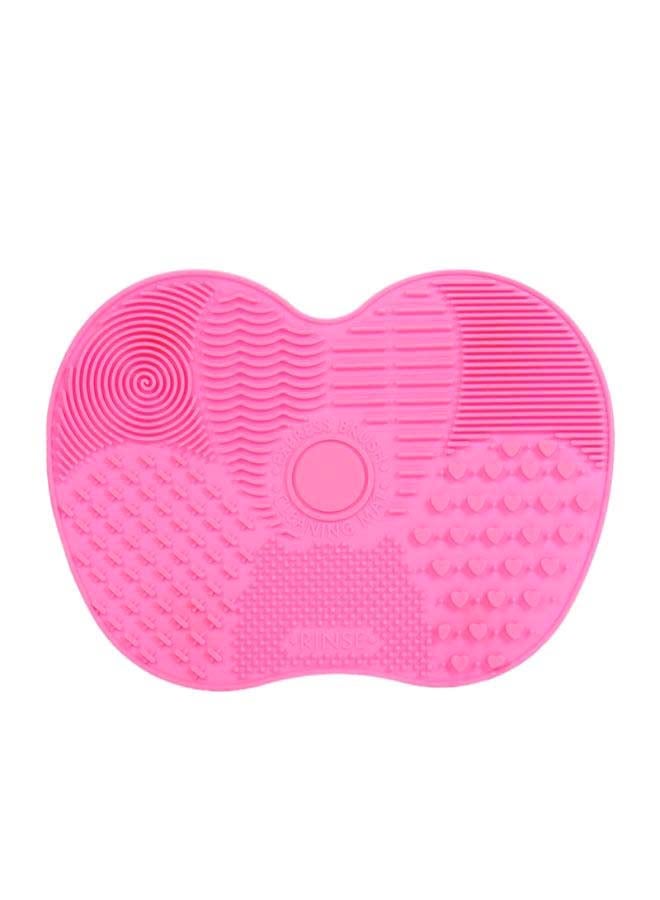 Makeup Brush Cleaning Mat Pink - Image 1